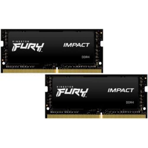 Оперативная память SODIMM Kingston FURY Impact [KF432S20IBK2/16] 16 ГБ