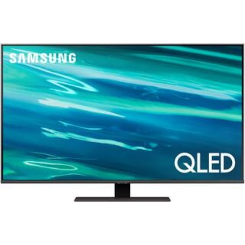 50" (125 см) Телевизор LED Samsung QE50Q80AAUXRU серый