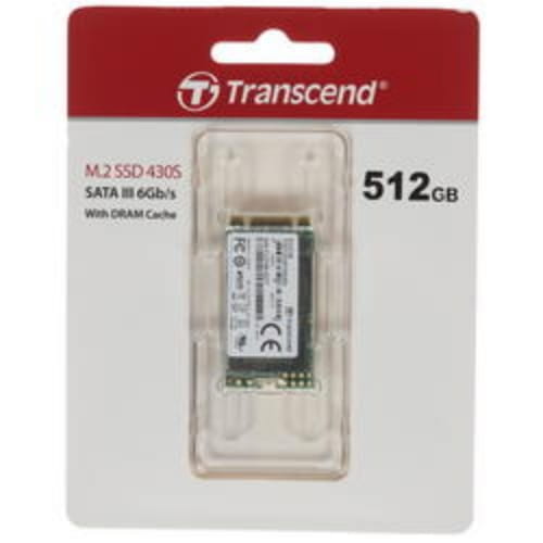 512 ГБ SSD M.2 накопитель Transcend MTS430 [TS512GMTS430S]