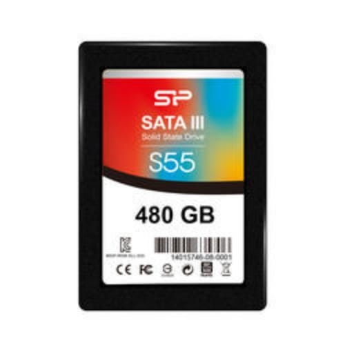 480 ГБ 2.5" SATA накопитель Silicon Power Slim S55 [SP480GBSS3S55S25]