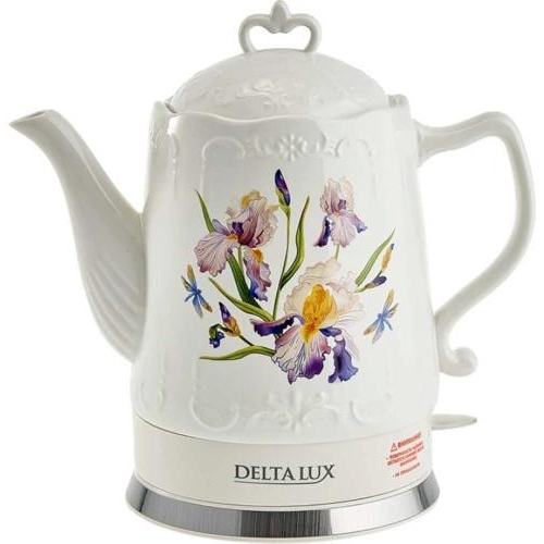 Электрочайник DELTA LUX DE-1012 белый