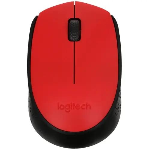 Мышь беспроводная Logitech M170 [910-004648] красный