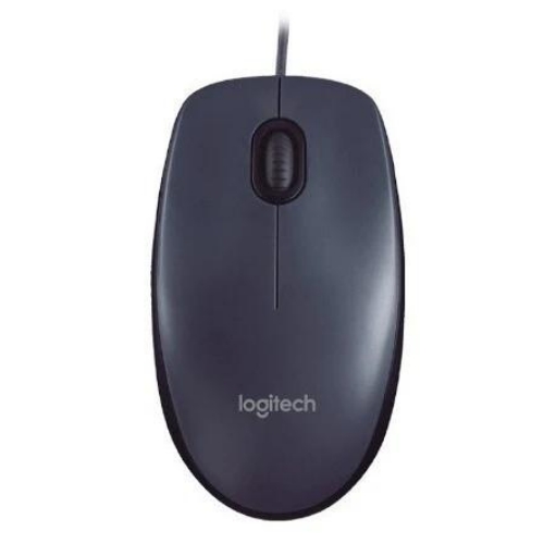 Мышь проводная Logitech M91P [910-006603] черный