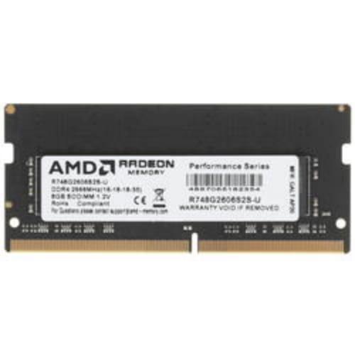 Оперативная память SODIMM AMD Radeon R7 [R748G2606S2S-U] 8 ГБ