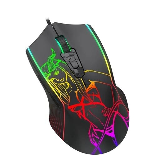 Мышь проводная PANTEON MS81 [PANTEONMS81Black(109)] черный