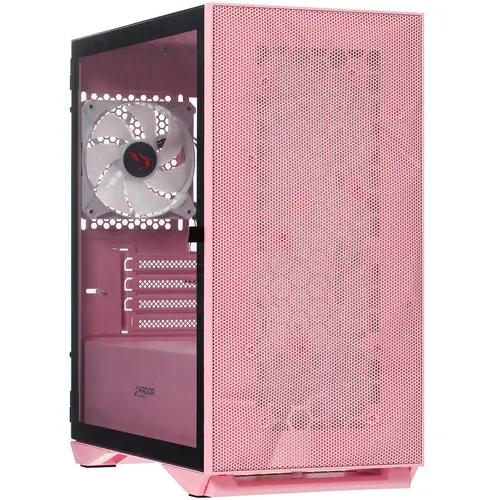 Корпус ARDOR GAMING Rare Minicase MS3 Mesh PG ARGB розовый