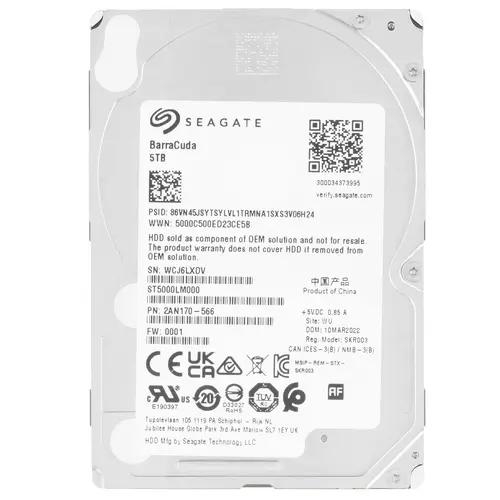 5 ТБ Жесткий диск Seagate BarraCuda [ST5000LM000]