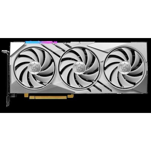 Видеокарта MSI GeForce RTX 4070 GAMING X SLIM WHITE [GeForce RTX 4070 GAMING X SLIM WHITE 12G]