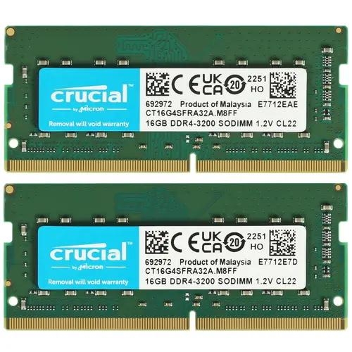 Оперативная память SODIMM Crucial [CT2K16G4SFRA32A] 32 ГБ